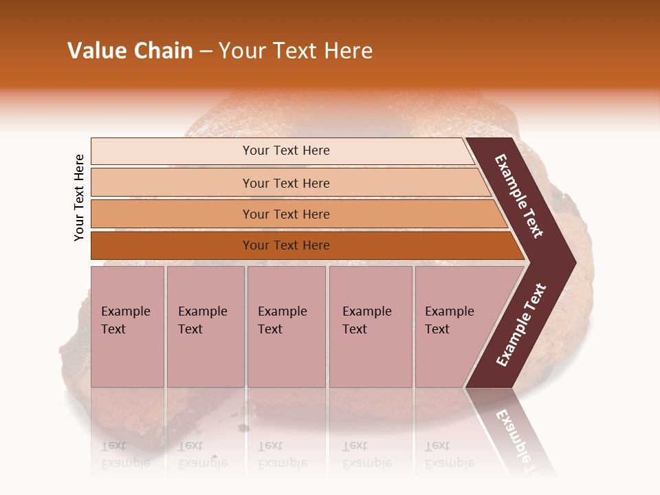 Isolated Indulgence Background PowerPoint Template