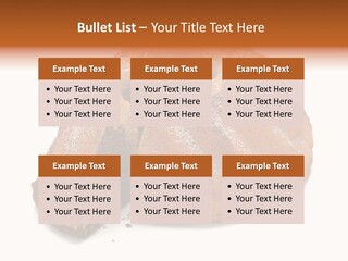Isolated Indulgence Background PowerPoint Template