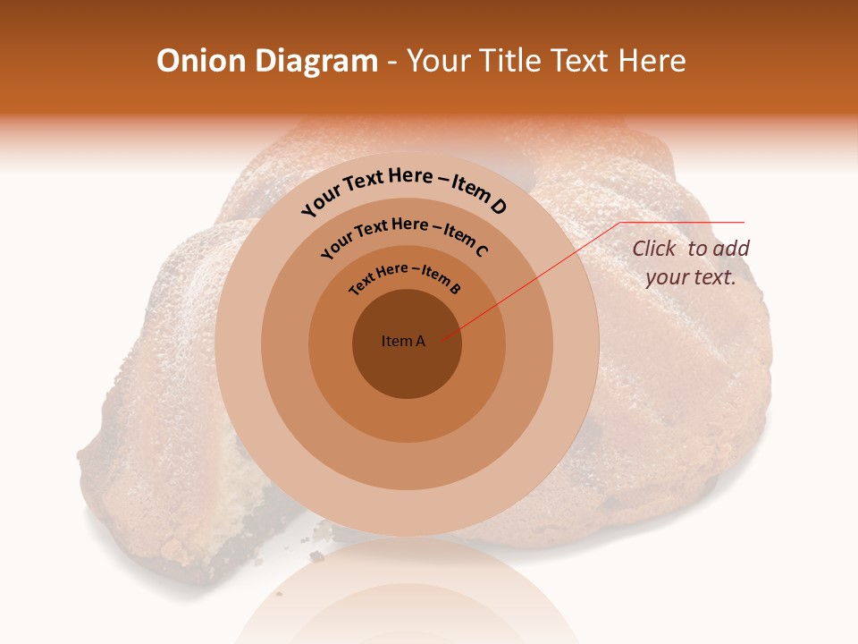 Isolated Indulgence Background PowerPoint Template