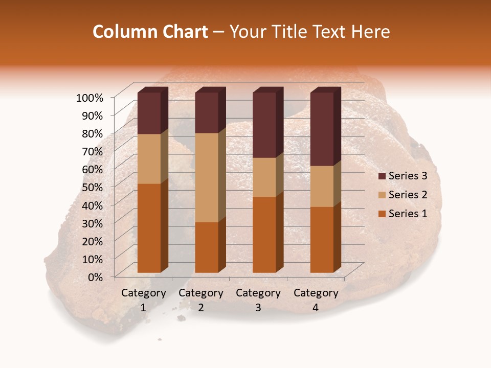 Isolated Indulgence Background PowerPoint Template