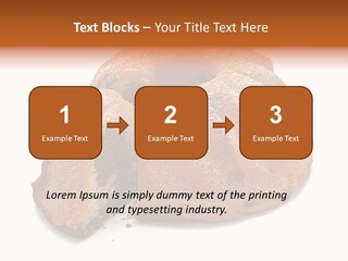 Isolated Indulgence Background PowerPoint Template