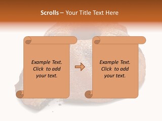 Isolated Indulgence Background PowerPoint Template