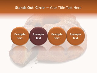 Isolated Indulgence Background PowerPoint Template