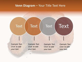 Isolated Indulgence Background PowerPoint Template