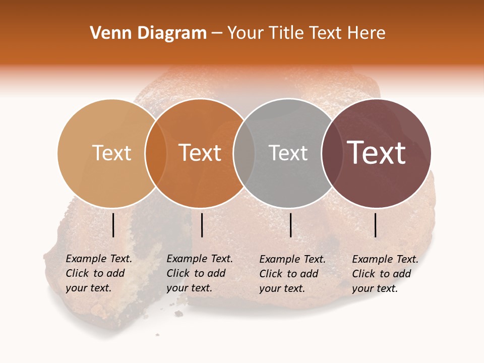 Isolated Indulgence Background PowerPoint Template