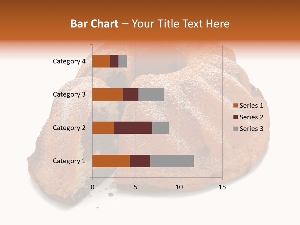 Isolated Indulgence Background PowerPoint Template