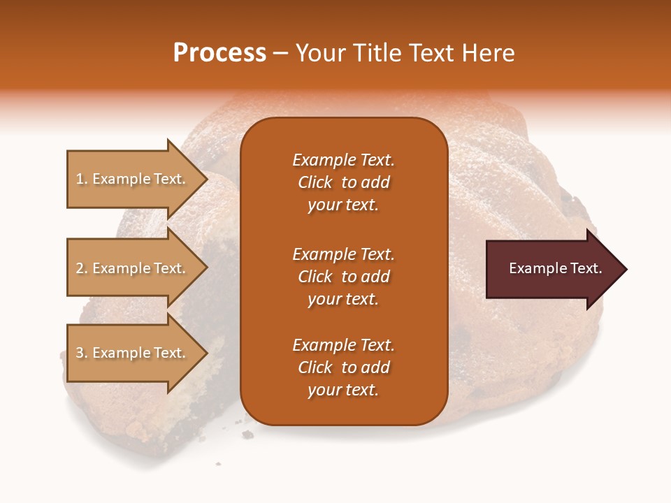 Isolated Indulgence Background PowerPoint Template