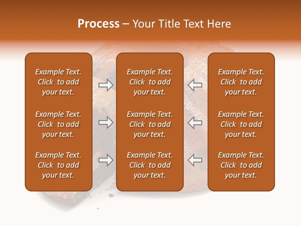Isolated Indulgence Background PowerPoint Template
