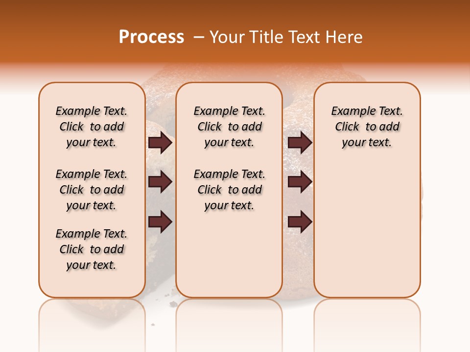 Isolated Indulgence Background PowerPoint Template