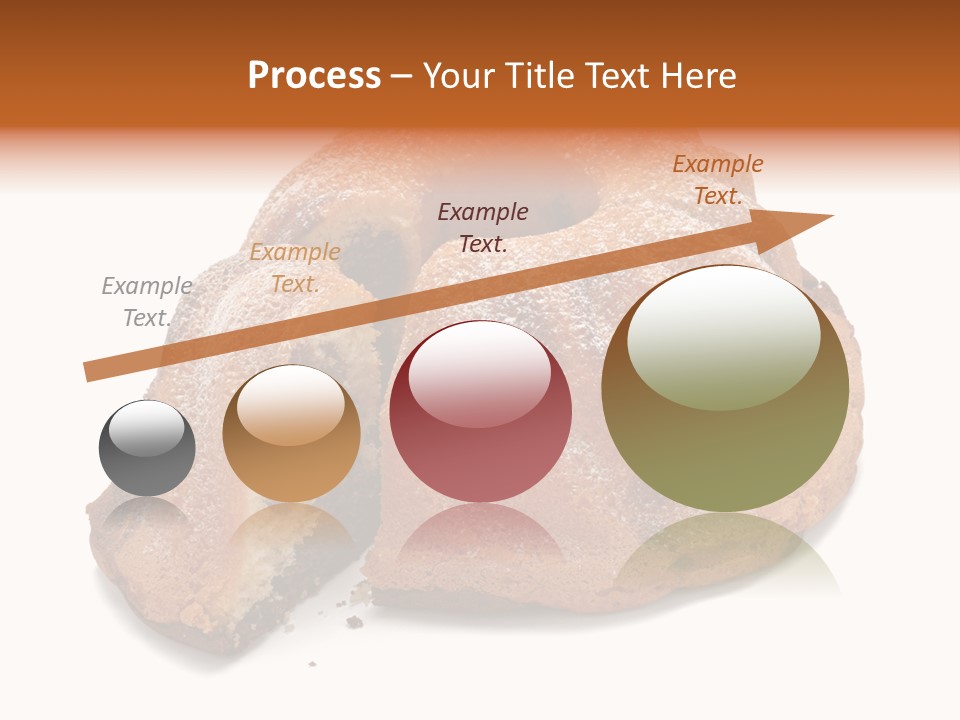 Isolated Indulgence Background PowerPoint Template