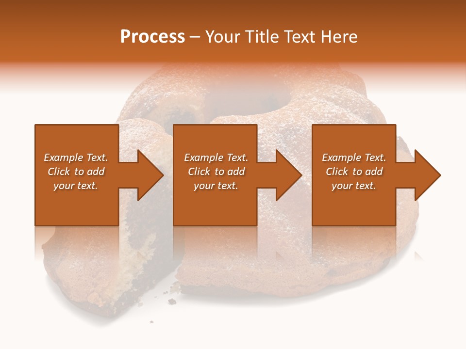 Isolated Indulgence Background PowerPoint Template