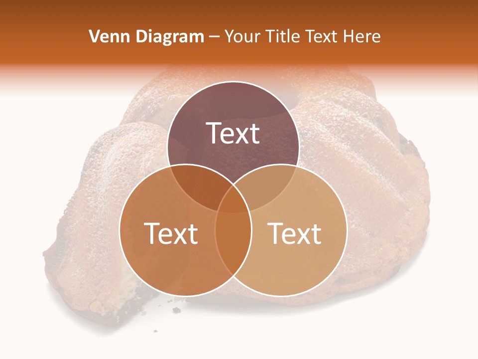 Isolated Indulgence Background PowerPoint Template