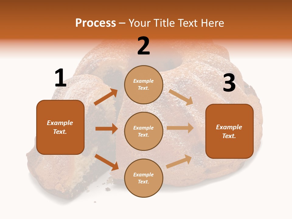 Isolated Indulgence Background PowerPoint Template