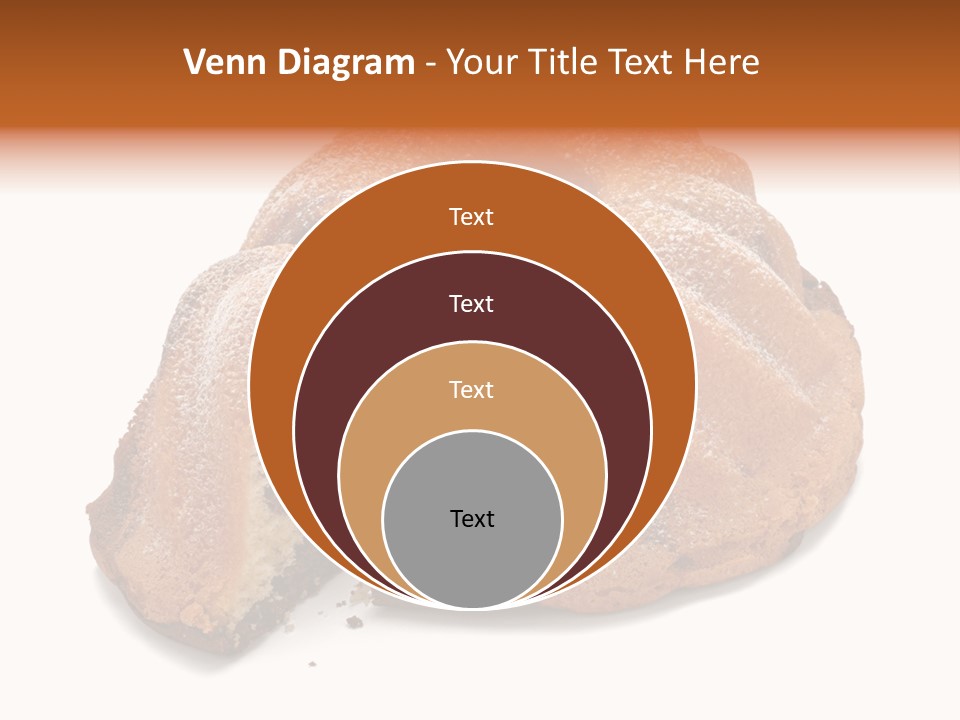 Isolated Indulgence Background PowerPoint Template