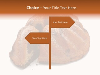 Isolated Indulgence Background PowerPoint Template