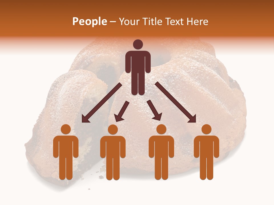 Isolated Indulgence Background PowerPoint Template