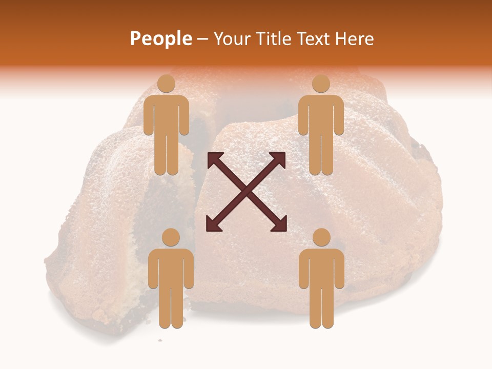 Isolated Indulgence Background PowerPoint Template