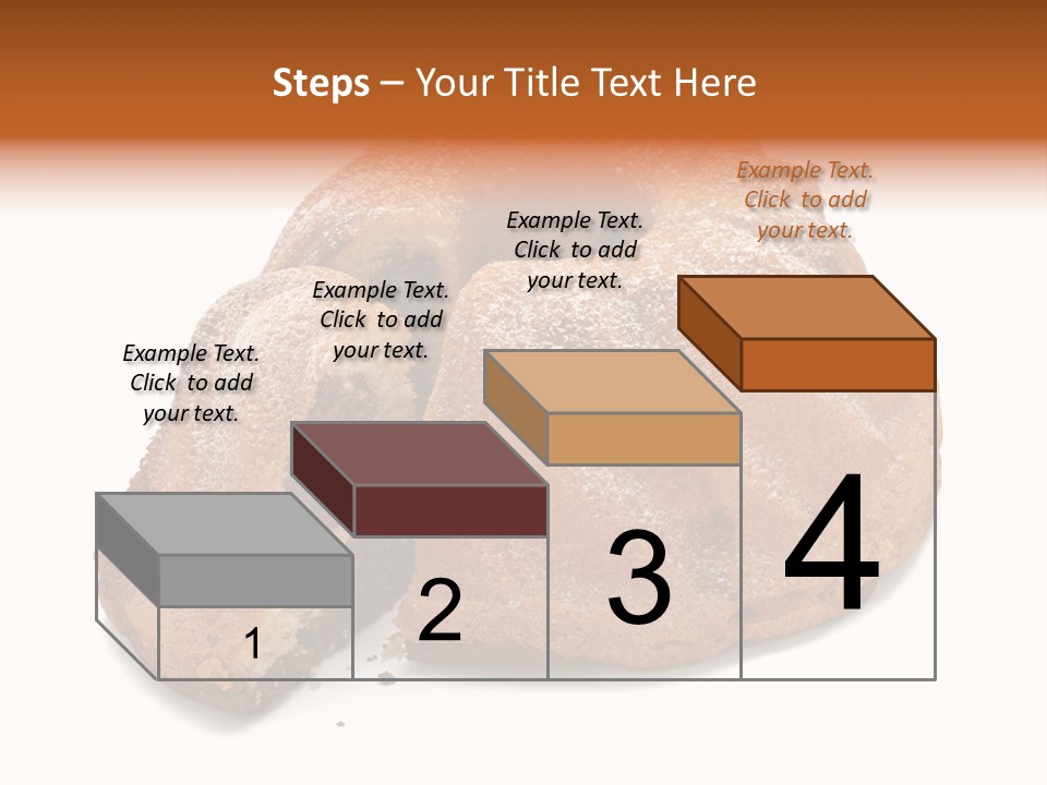 Isolated Indulgence Background PowerPoint Template