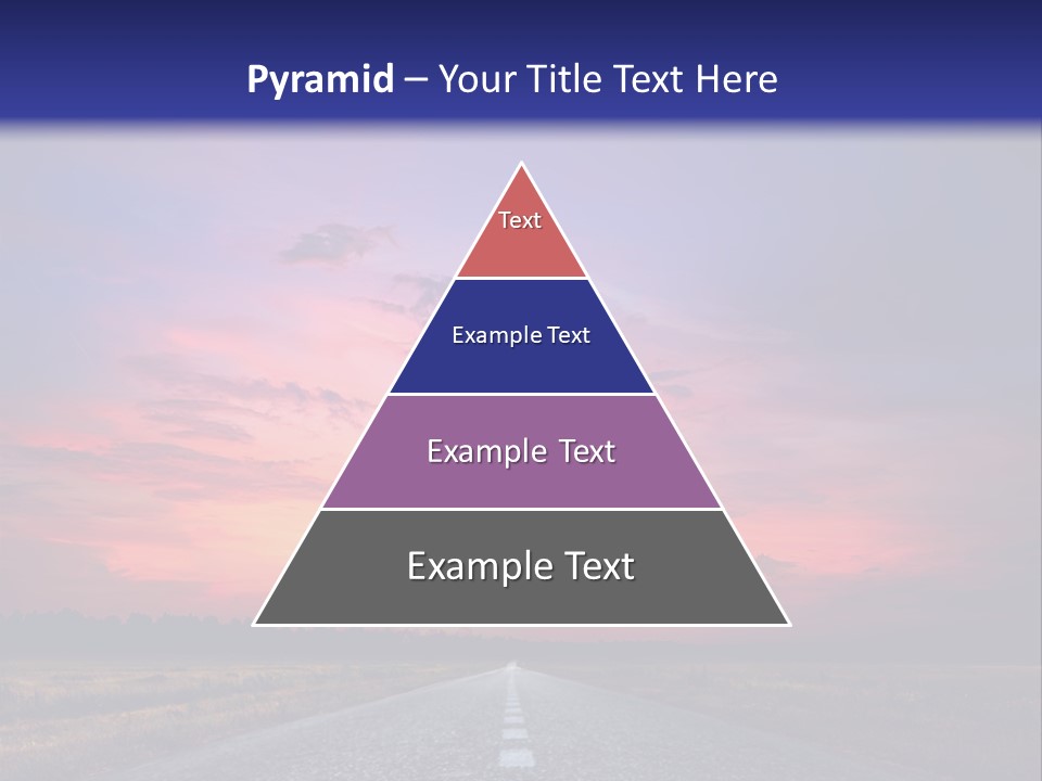 Road Career Drive PowerPoint Template