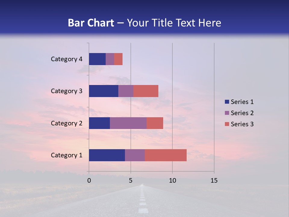 Road Career Drive PowerPoint Template