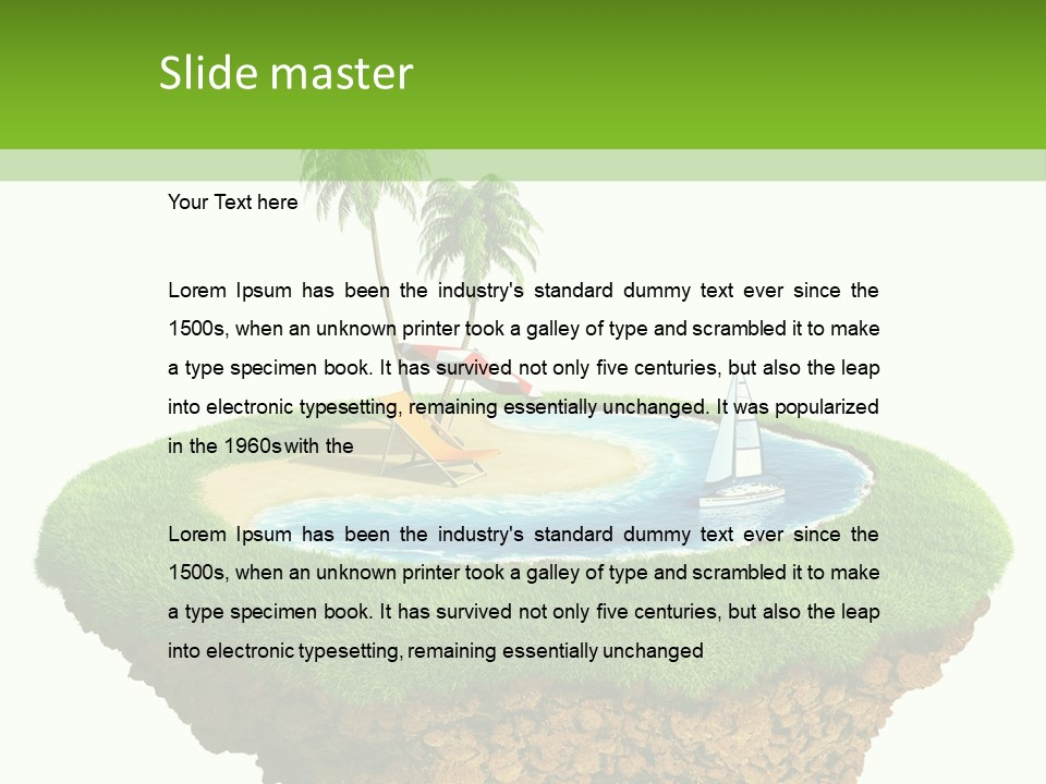 Tour Piece Fun PowerPoint Template