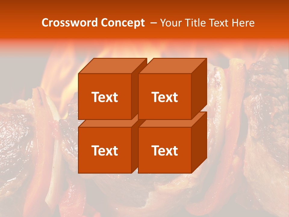 Meat Green Light PowerPoint Template