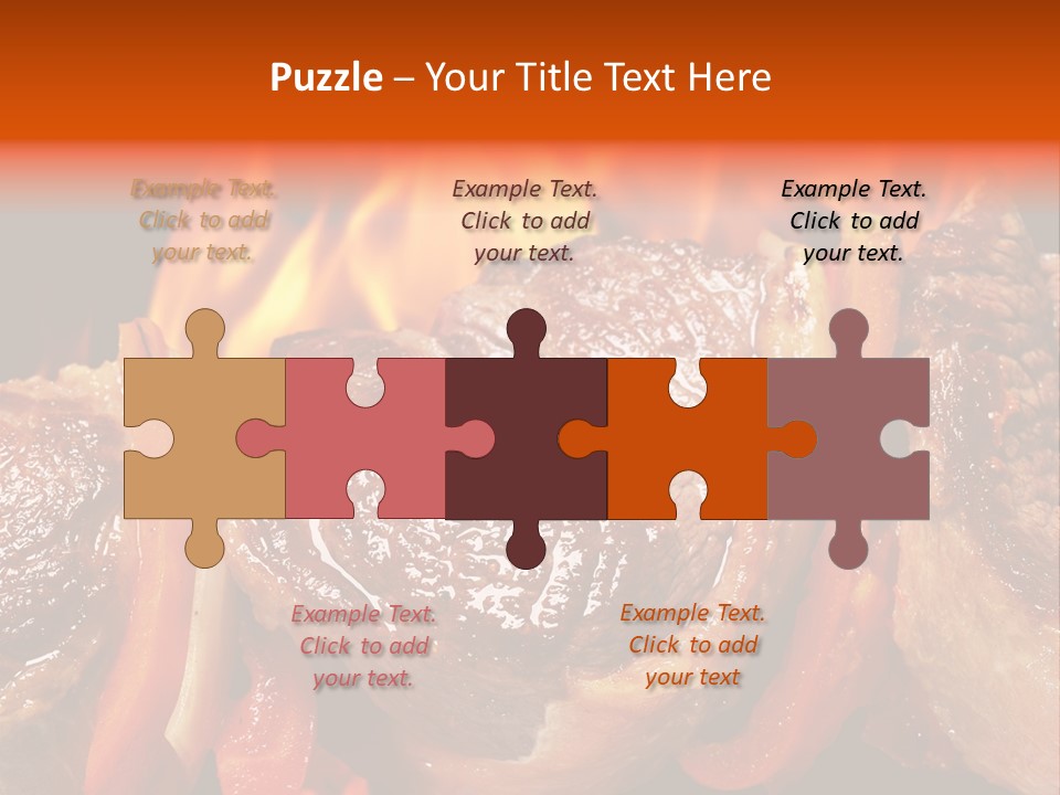 Meat Green Light PowerPoint Template