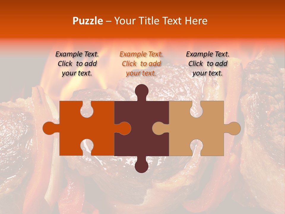 Meat Green Light PowerPoint Template