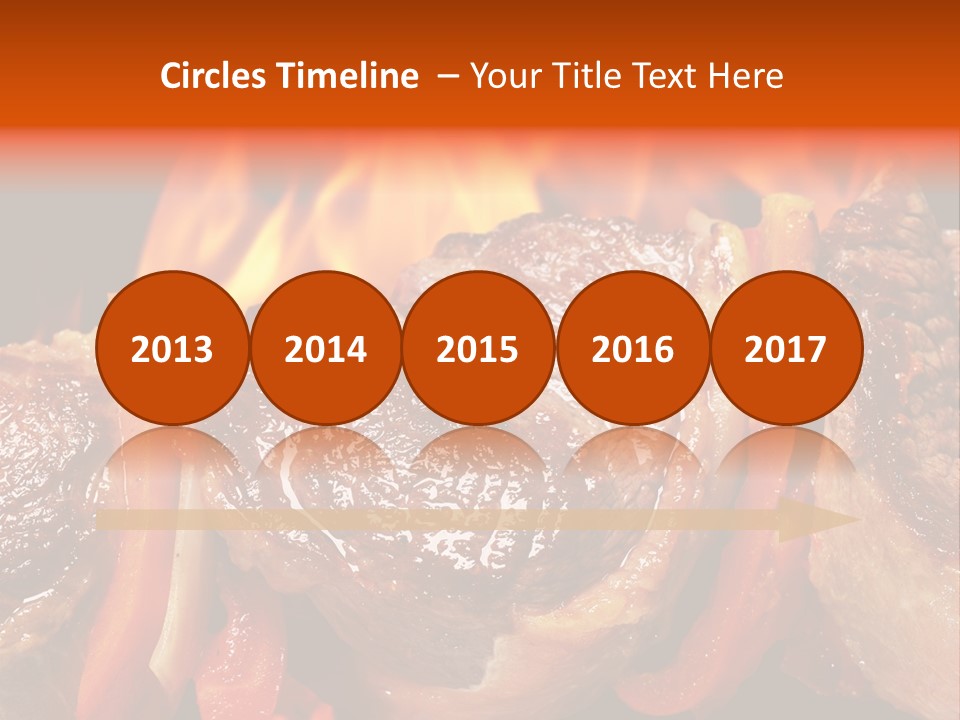 Meat Green Light PowerPoint Template