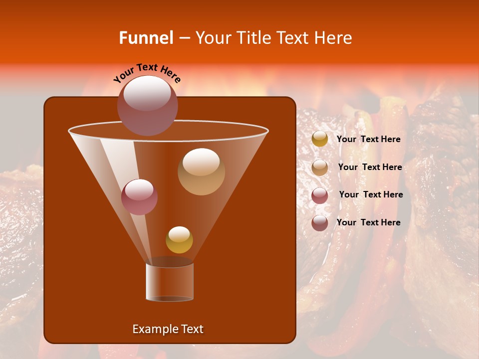 Meat Green Light PowerPoint Template