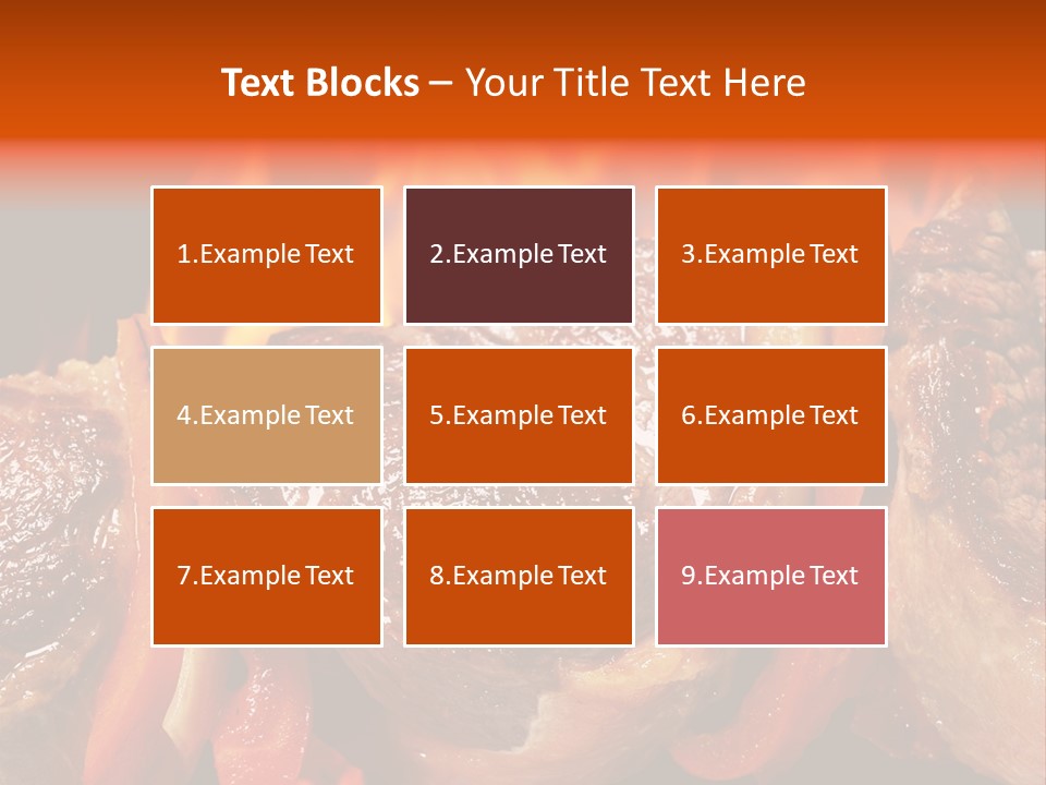 Meat Green Light PowerPoint Template
