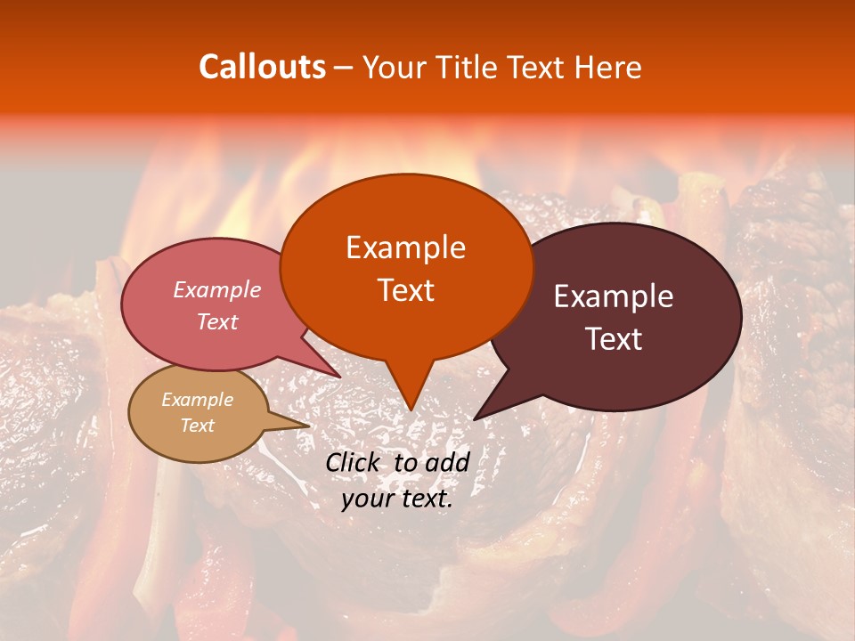 Meat Green Light PowerPoint Template