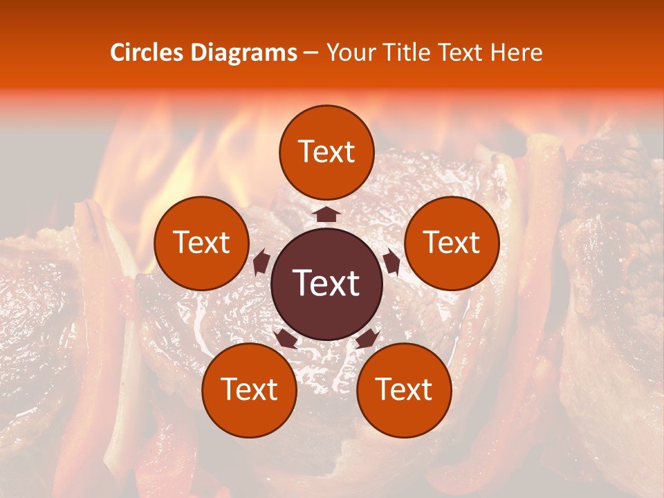 Meat Green Light PowerPoint Template