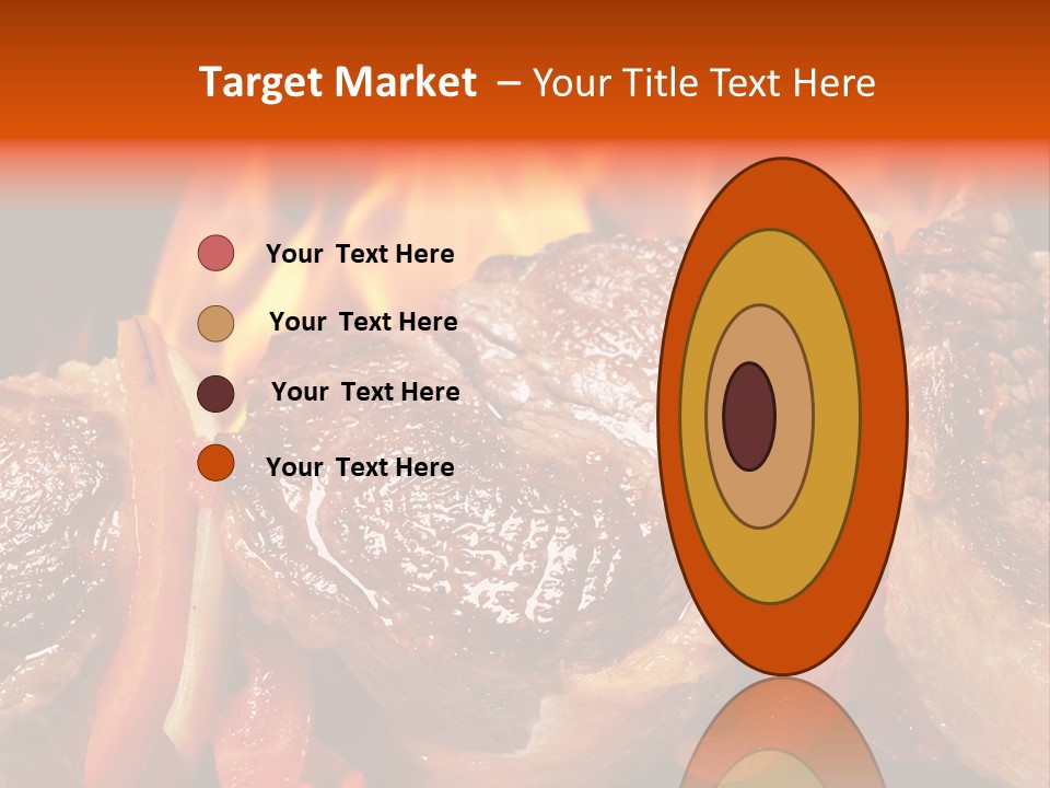 Meat Green Light PowerPoint Template