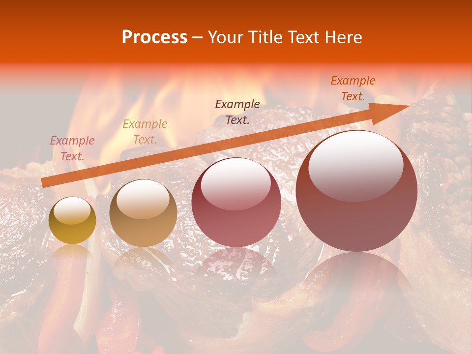 Meat Green Light PowerPoint Template
