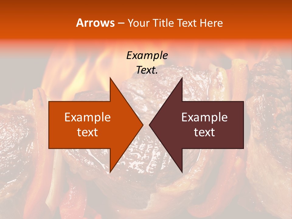 Meat Green Light PowerPoint Template