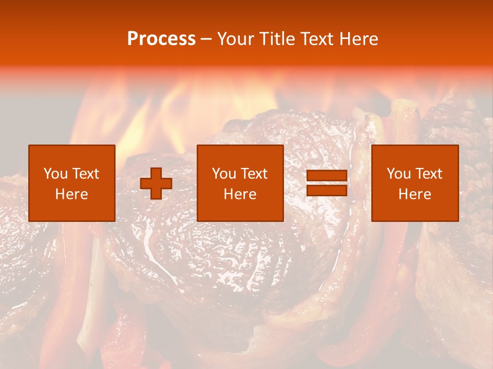 Meat Green Light PowerPoint Template
