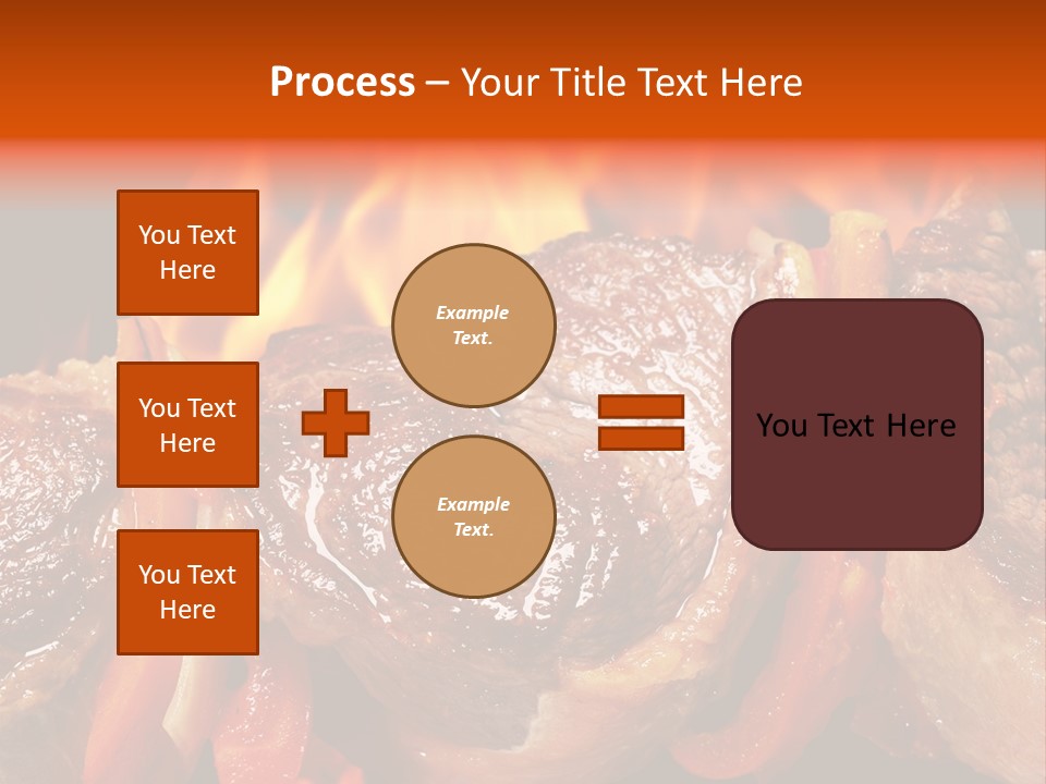Meat Green Light PowerPoint Template