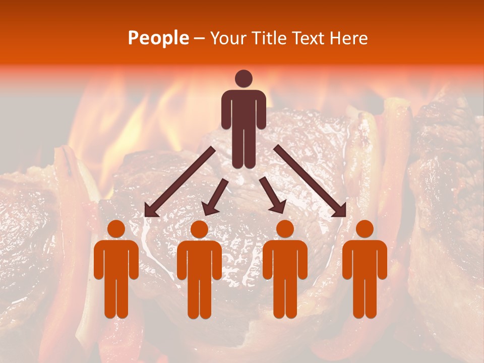 Meat Green Light PowerPoint Template