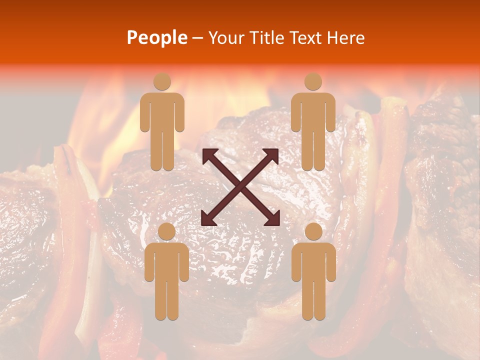 Meat Green Light PowerPoint Template