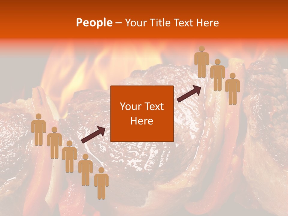 Meat Green Light PowerPoint Template