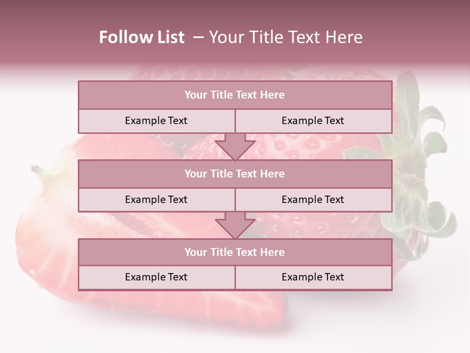 Fruity Freshness Ripe PowerPoint Template