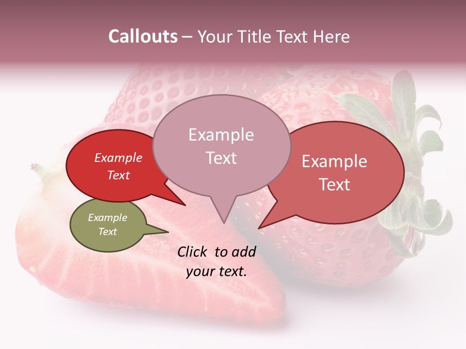 Fruity Freshness Ripe PowerPoint Template