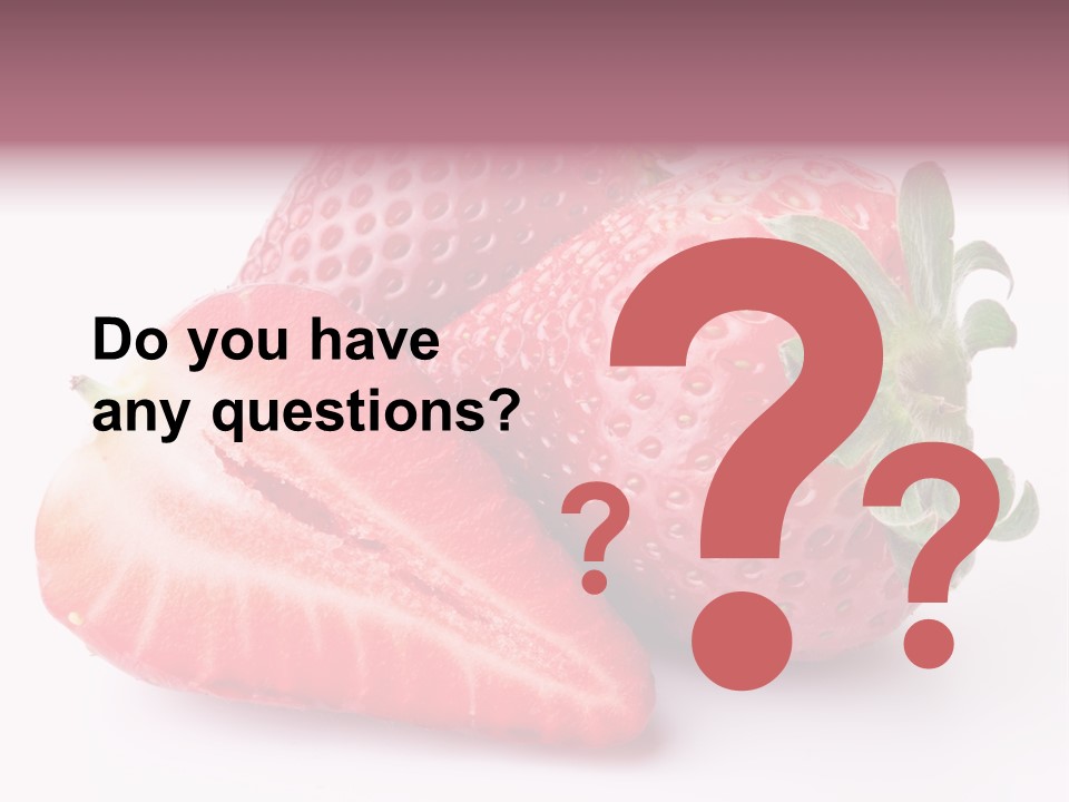 Fruity Freshness Ripe PowerPoint Template