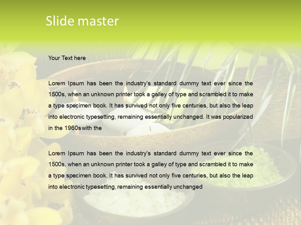 Burning Home Natural PowerPoint Template