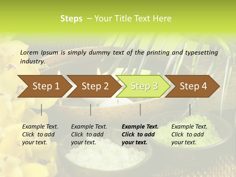 Burning Home Natural PowerPoint Template