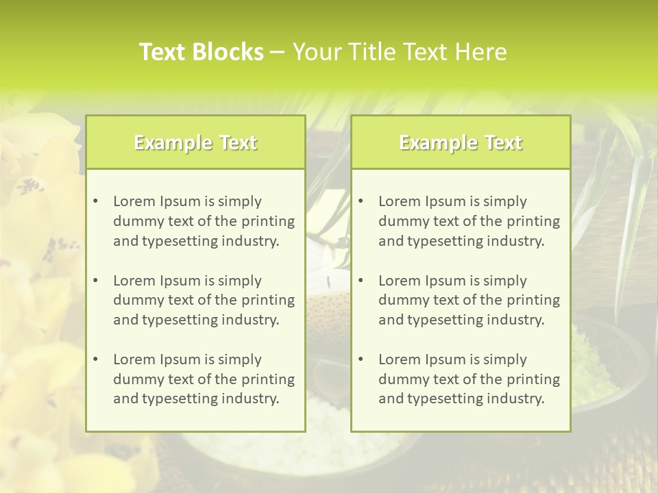 Burning Home Natural PowerPoint Template