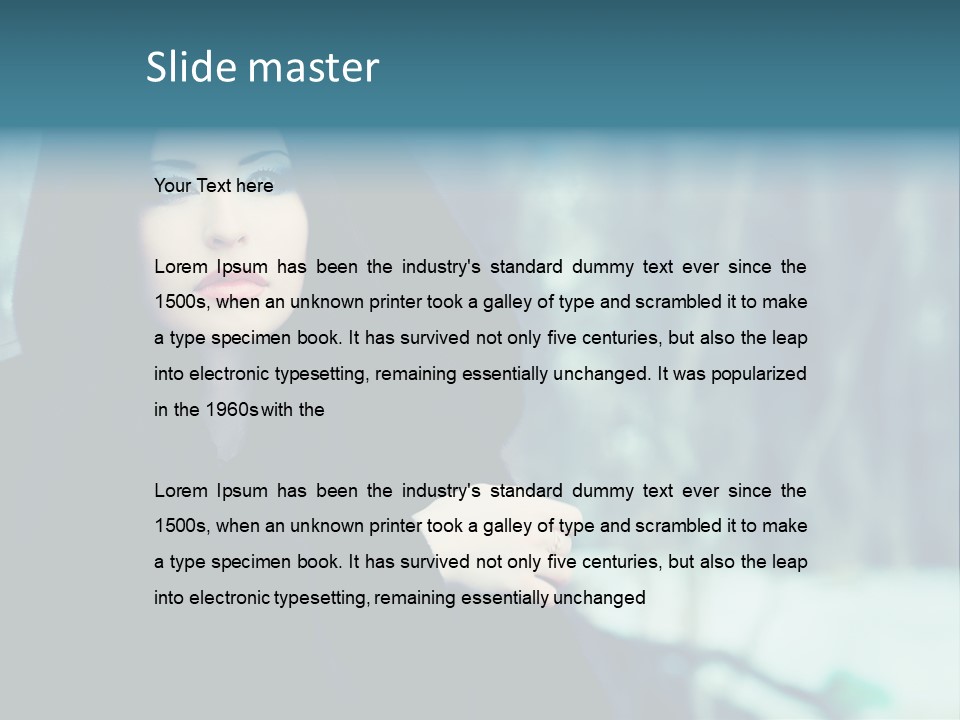 Clothes Art  PowerPoint Template