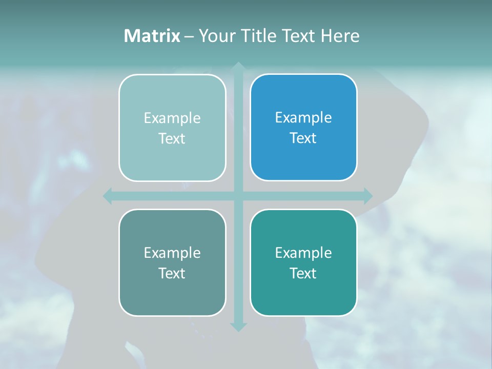 Eyeshadow Portrait Beautiful PowerPoint Template