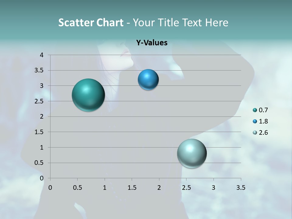 Eyeshadow Portrait Beautiful PowerPoint Template